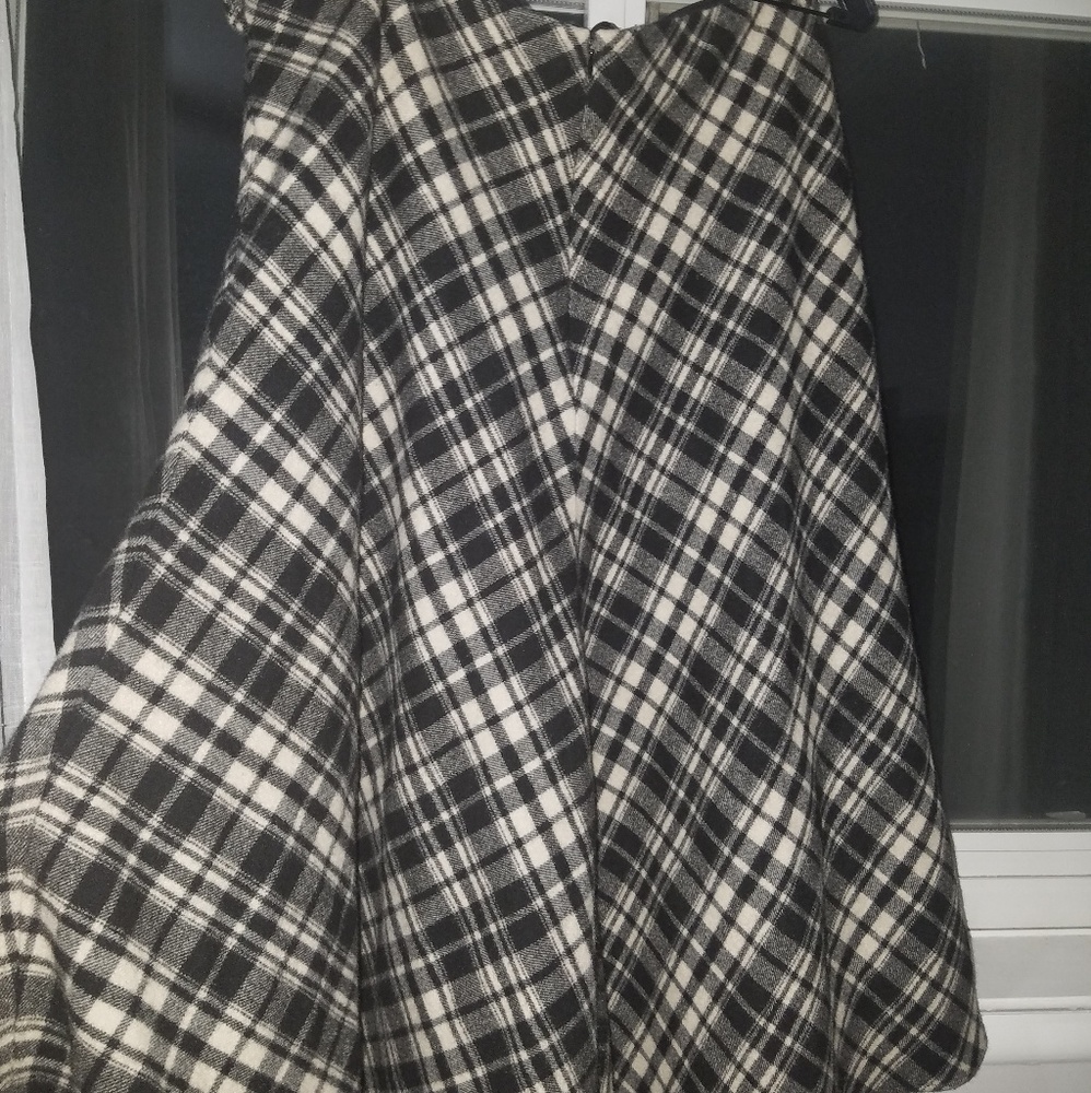 Ralph Lauren Black Plaid skirt